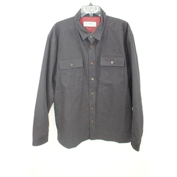 Line of Trade Peak Twill CPO Jacket 2XL Midnight Heavyweight Insulated Shacket - Picture 1 of 8